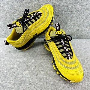 NIKE BOYS AIR MAX 97 - BV1242-700 Yellow Casual Shoes Sneakers Size 6Y   B12